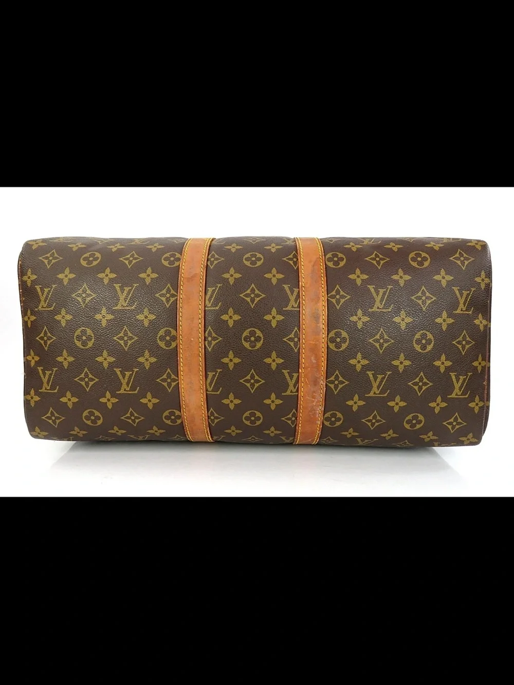 Louis Vuitton Brown Monogram Keepall Duffle Bag